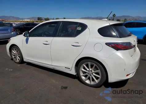 2011 Lexus Ct 200H Premium from USA, damaged, VIN JTHKD5BH2B2017658